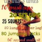 Pinterest Fitness 20 minute workout