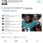 Hannah Delmonte's 10K+ Retweeted Tweet