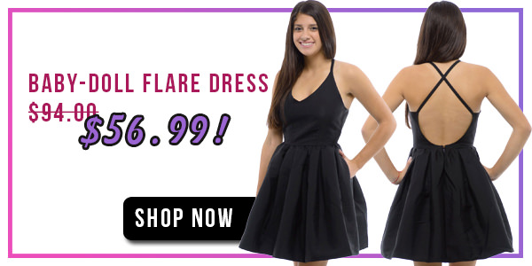 Baby Doll Flare Dress