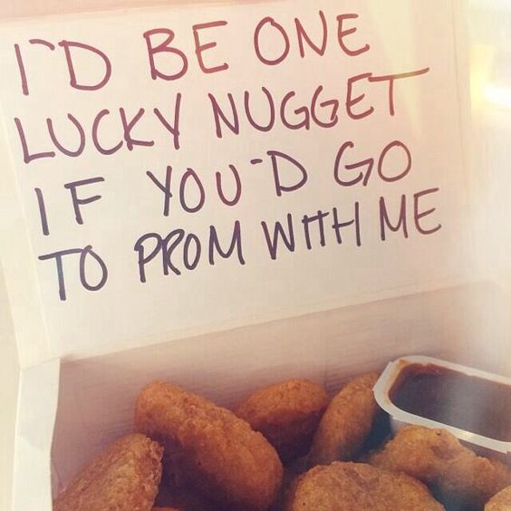 Chicken Nuggets Promposal