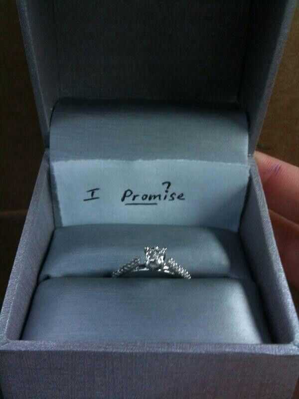 Prom Ring Promposal